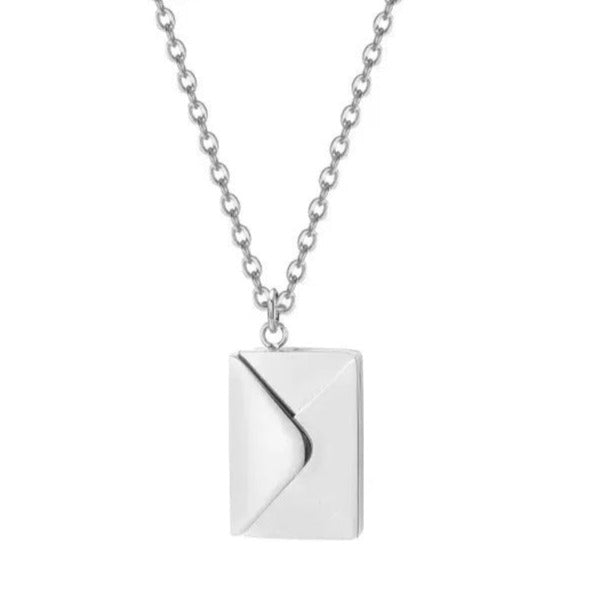 Custom necklace with secret message