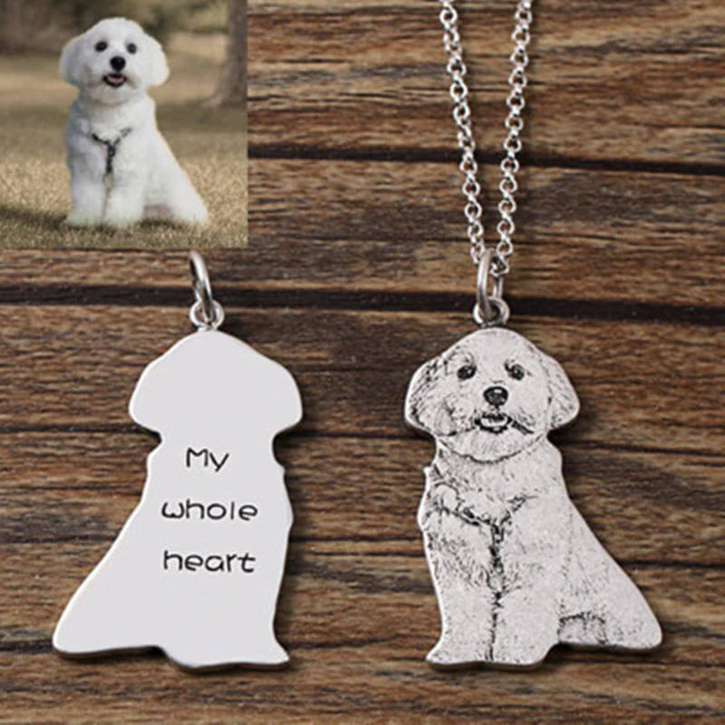 Personalised necklace with engraving