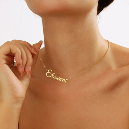 Custom name necklace - Sidney style