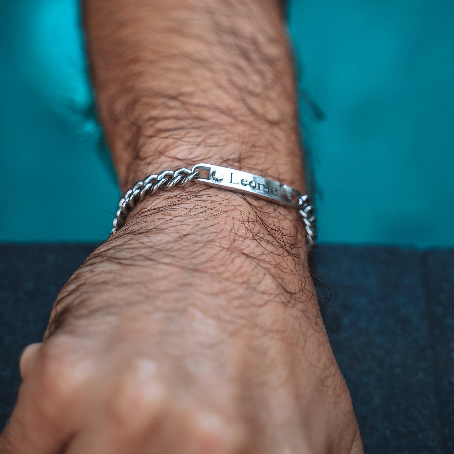 Partner bracelets with engraving