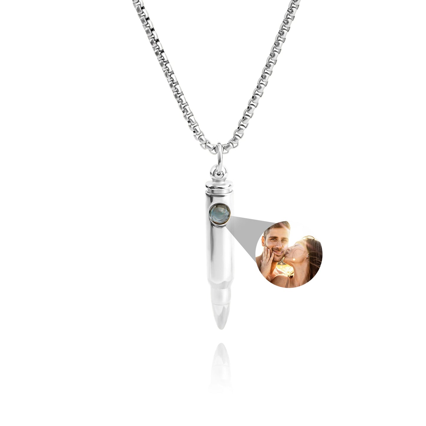 Personalised photo necklace - Maverick