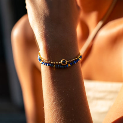 Personalised photo bracelet with your photo - Crystal