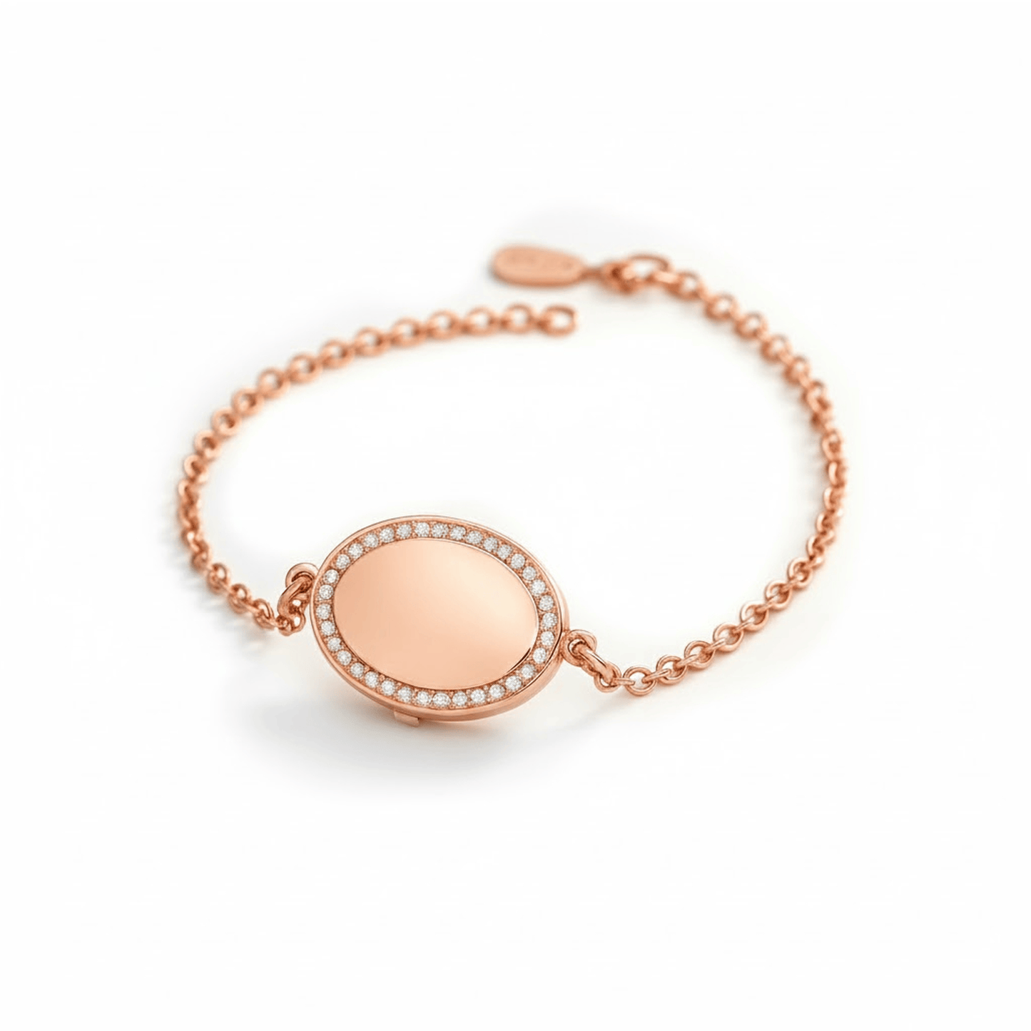 Locket Bracelet with Photo - Oval